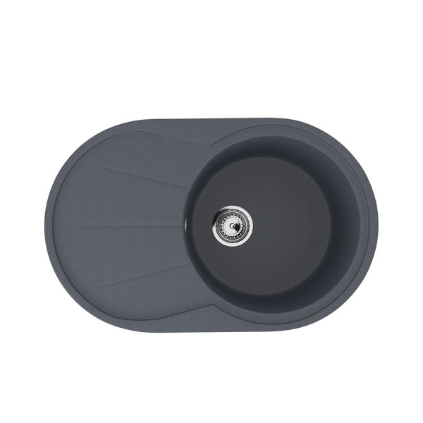 Кухонная мойка Ulgran U-503-343, антрацит. Фото 1