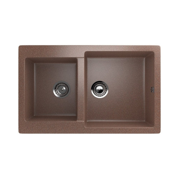 Кухонная мойка Ulgran U-505-307, терракот. Фото 1