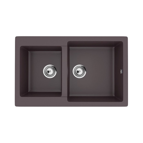 Кухонная мойка Ulgran U-505-345, шоколад. Фото 1