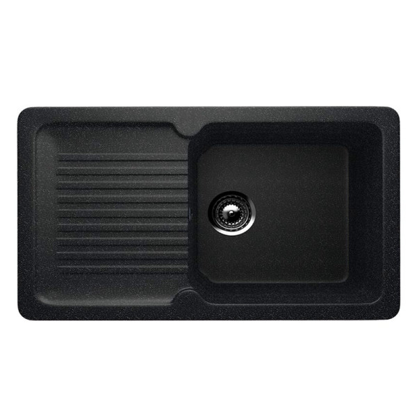 Кухонная мойка Ulgran U-506-308, черный. Фото 1