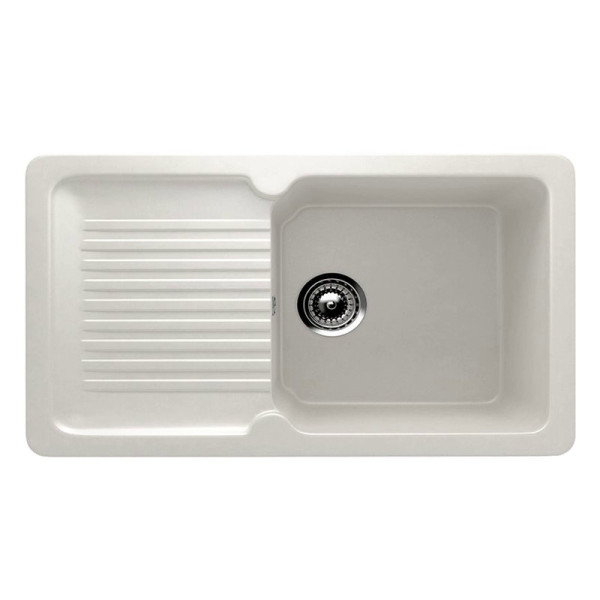 Кухонная мойка Ulgran U-506-341, ультра-белый. Фото 1