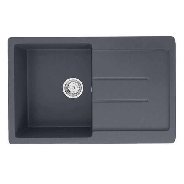 Кухонная мойка Ulgran U-507-343, антрацит. Фото 1