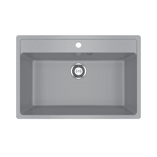 Кухонная мойка Ulgran U-600-309, темно-серый. Фото 1