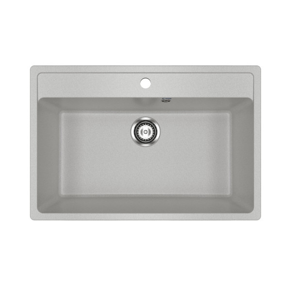 Кухонная мойка Ulgran U-600-310, серый. Фото 1