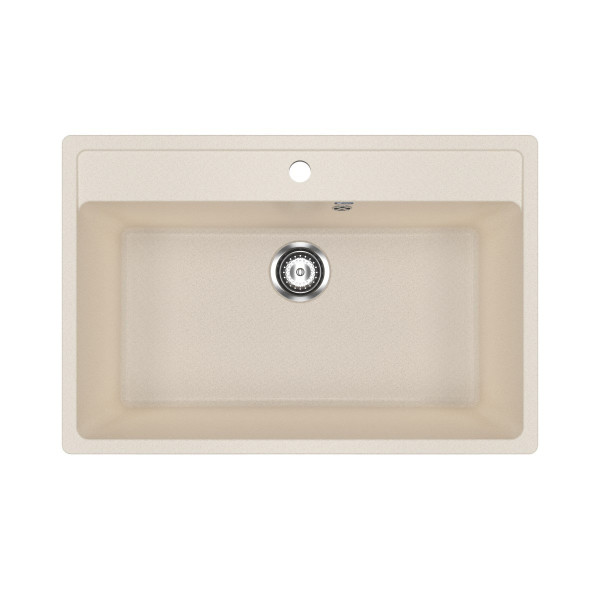 Кухонная мойка Ulgran U-600-328, бежевый. Фото 1
