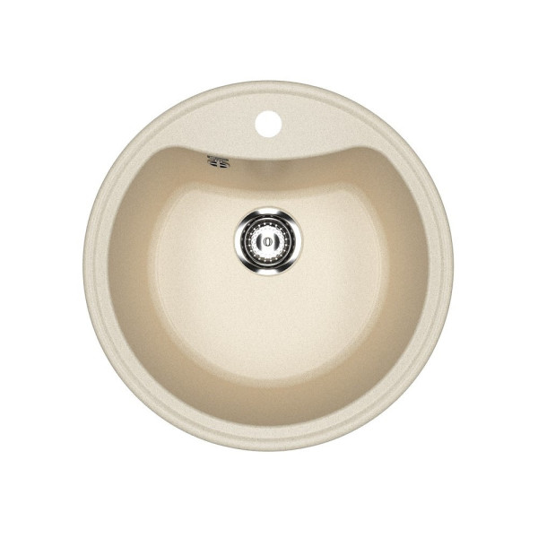 Кухонная мойка Ulgran U-601-328, бежевый. Фото 1