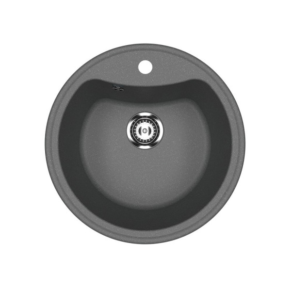 Кухонная мойка Ulgran U-601-343, антрацит. Фото 1