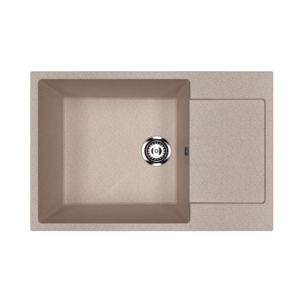 Кухонная мойка Ulgran U-602-302, песочный. Фото 1