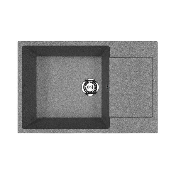 Кухонная мойка Ulgran U-602-309, темно-серый. Фото 1