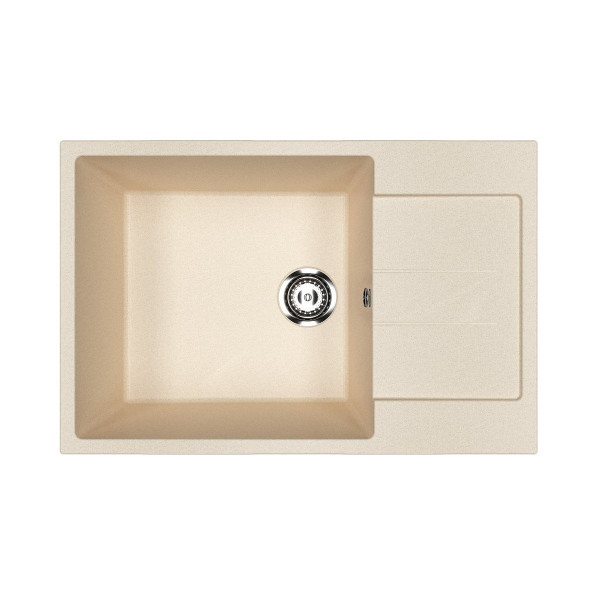 Кухонная мойка Ulgran U-602-328, бежевый. Фото 1
