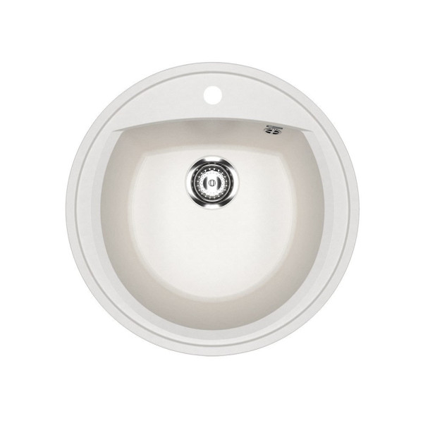 Кухонная мойка Ulgran U-603-341, ультра-белый. Фото 1