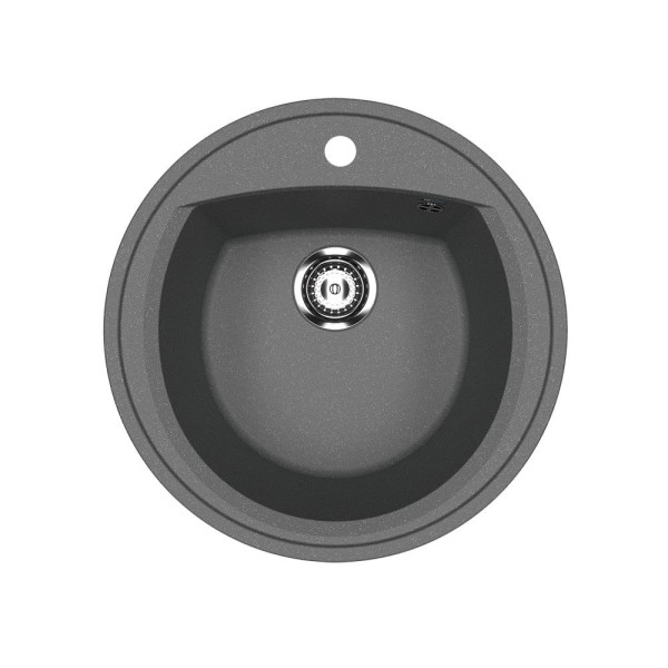 Кухонная мойка Ulgran U-603-343, антрацит. Фото 1
