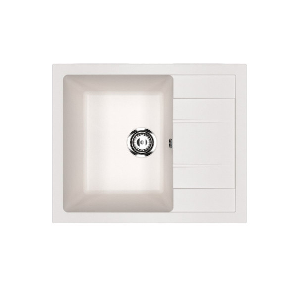 Кухонная мойка Ulgran U-607-331, белый. Фото 1