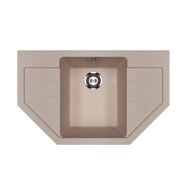 Кухонная мойка Ulgran U-609-302, песочный. Фото 1