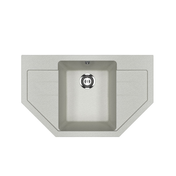 Кухонная мойка Ulgran U-609-310, серый. Фото 1