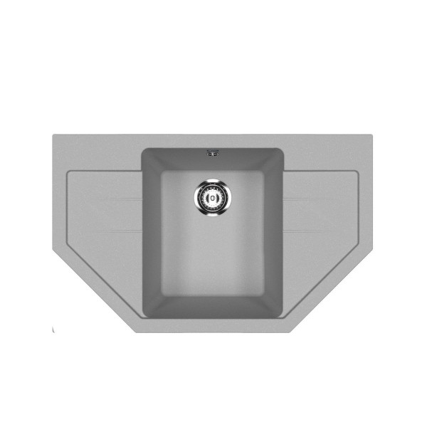 Кухонная мойка Ulgran U-609-342, графит. Фото 1