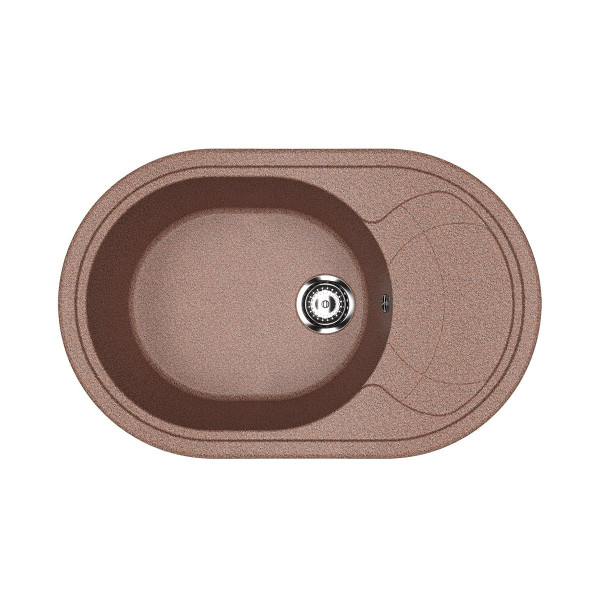 Кухонная мойка Ulgran U-610-307, терракот. Фото 1