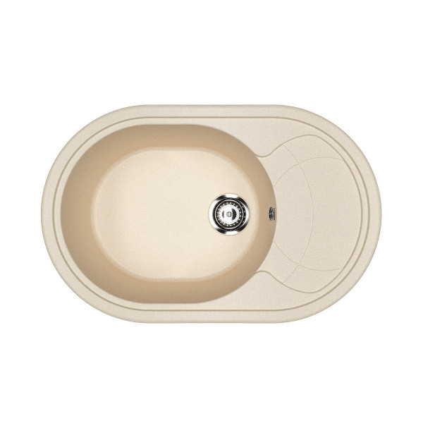 Кухонная мойка Ulgran U-610-328, бежевый. Фото 1