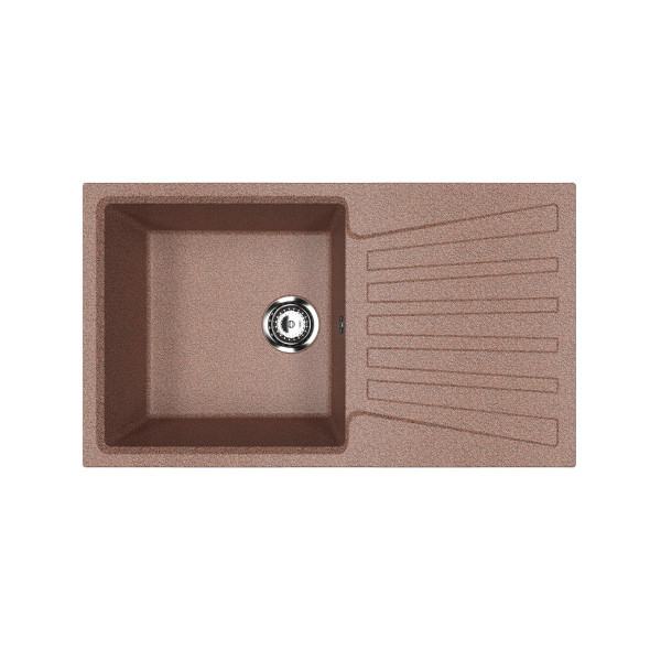 Кухонная мойка Ulgran U-703-307, терракот. Фото 1