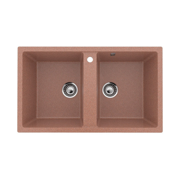 Кухонная мойка Ulgran U-708-307, терракот. Фото 1