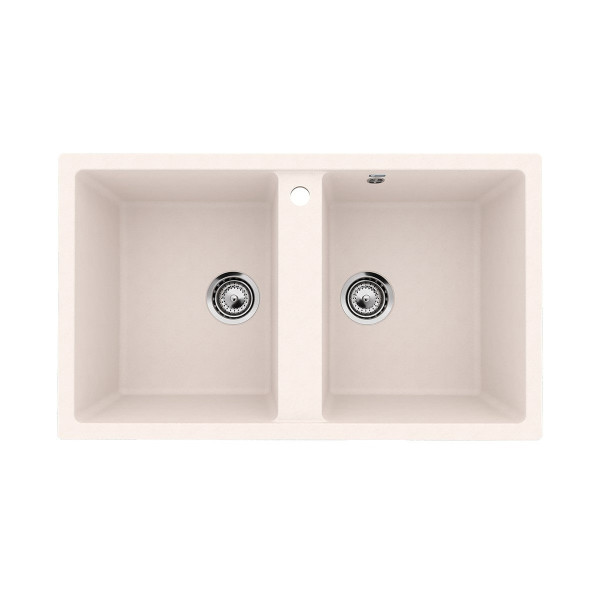 Кухонная мойка Ulgran U-708-331, белый. Фото 1