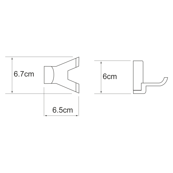 Leine K-5023DWHITE (ранее К-5023WHITE) Крючок двойной. Фото 2