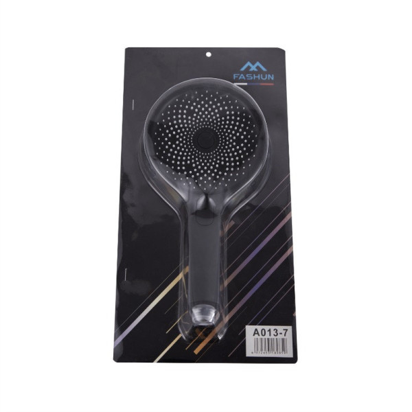 Лейка для душа FASHUN A013-7, черный. Фото 3