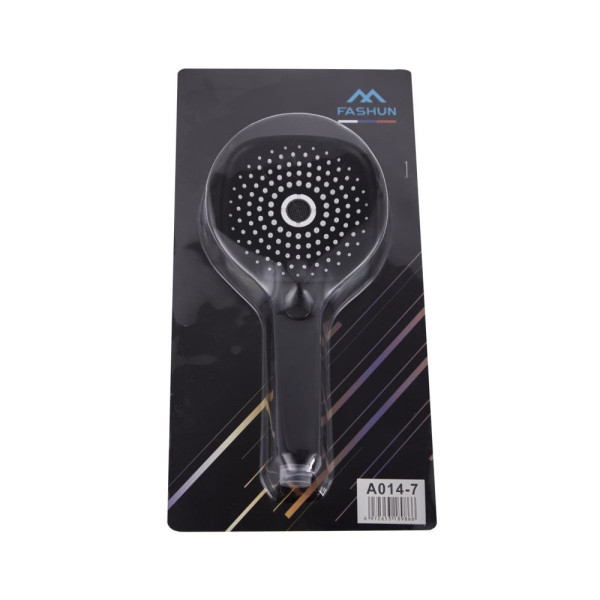 Лейка для душа FASHUN A014-7, черный. Фото 3