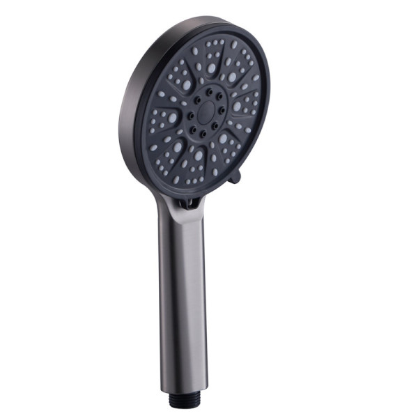 Лейка для душа FASHUN A019-17, графит/серый. Фото 1