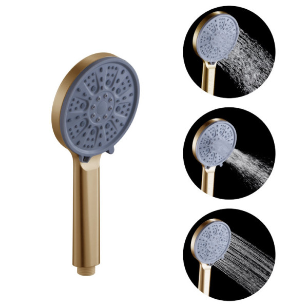 Лейка для душа FASHUN A019-21, бронза/серый. Фото 3