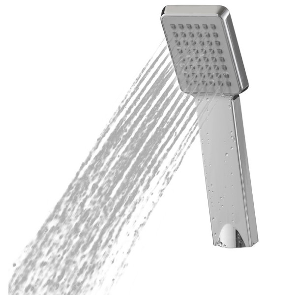 Лейка для душа FASHUN A12-1, хром/чёрный. Фото 3