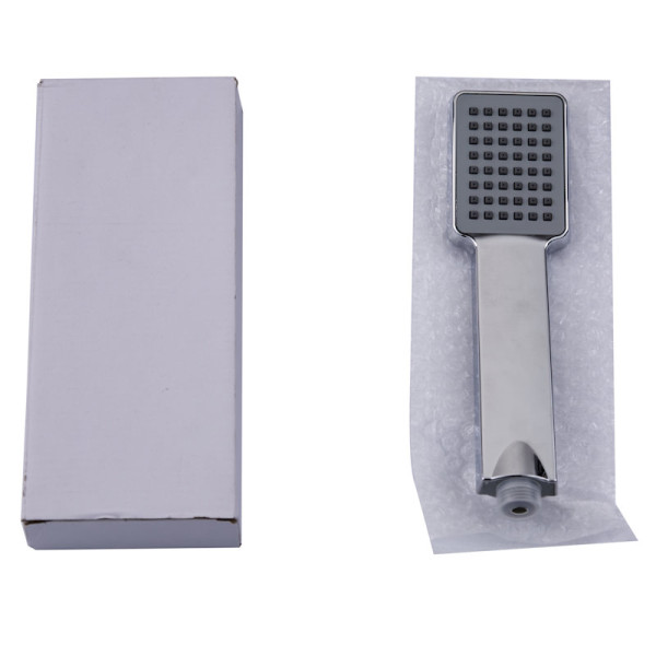 Лейка для душа FASHUN A12-1, хром/чёрный. Фото 4