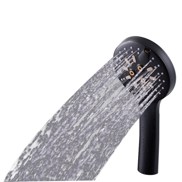 Лейка для душа FASHUN A15-7, чёрный. Фото 3