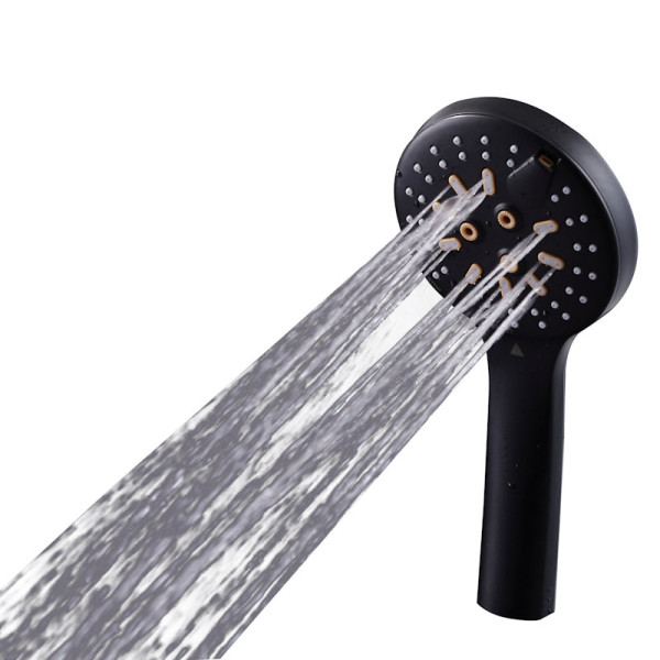 Лейка для душа FASHUN A15-7, чёрный. Фото 4