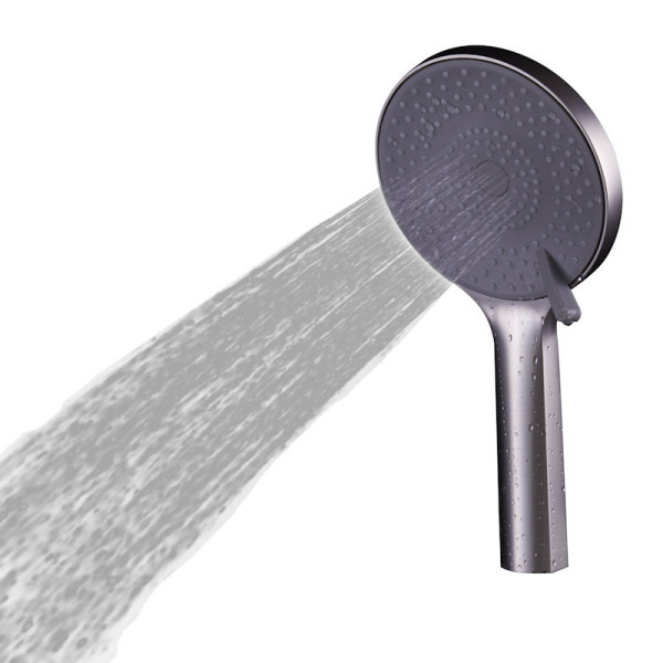 Лейка для душа FASHUN N018, сатин/серый. Фото 3