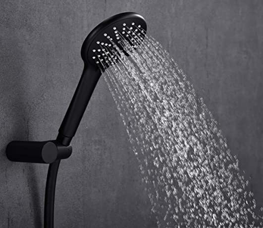 Лейка для душа Olive s D123B, черный. Фото 3