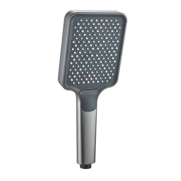 Лейка для душа Shevanik SH68T-1, оружейная сталь. Фото 1