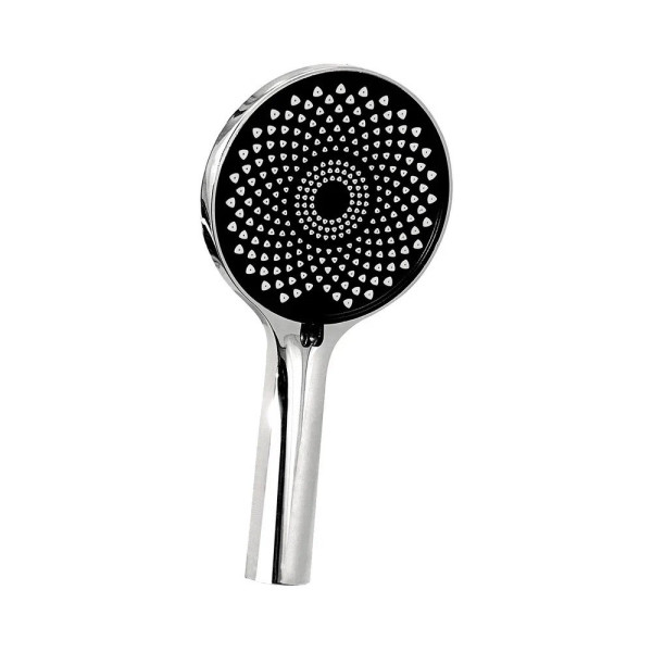 Лейка для душа Славен СЛ-ЗП-120, хром/черный. Фото 1