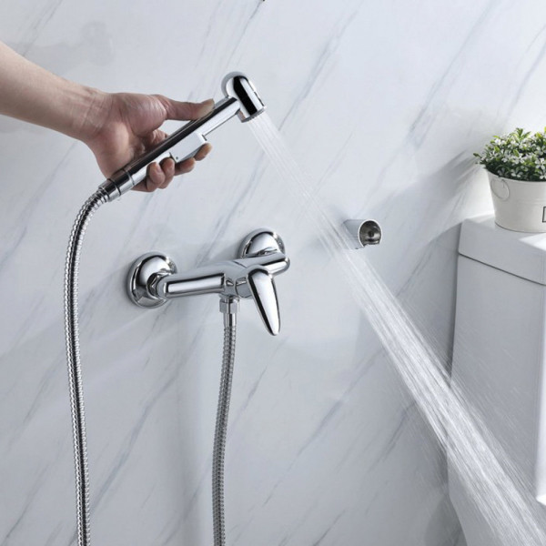 Лейка для гигиенического душа Olive s DH101, хром. Фото 4