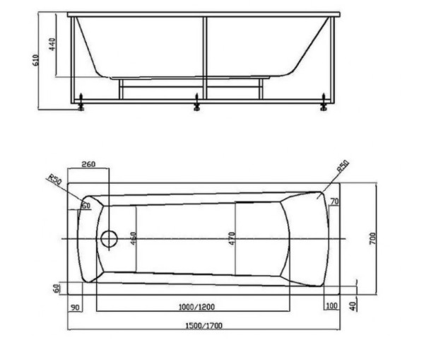 Либра 150 (только ванна с уп.) ПРОДАЕМ ИЗ НАЛИЧИЯ. Фото 2