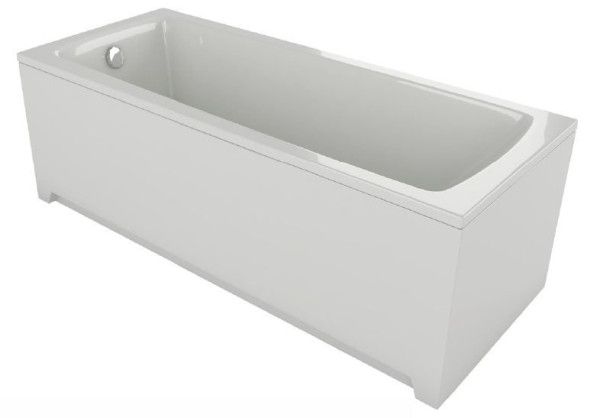 Либра-160х70 NEW пустая с фр.экр. (слив слева). Фото 2