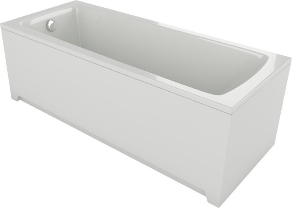 Либра-170х70 NEW пустая с фр.экр. (слив слева). Фото 3