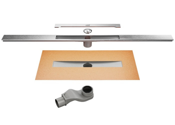 Линейный душевой трап 100 см Huppe Studio Istanbul матовый. Фото 2