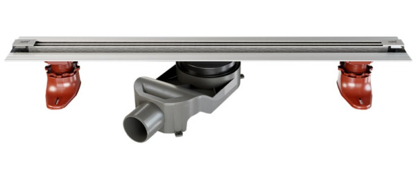 Линейный душевой трап 60 см Huppe Ilusion матовый. Фото 1