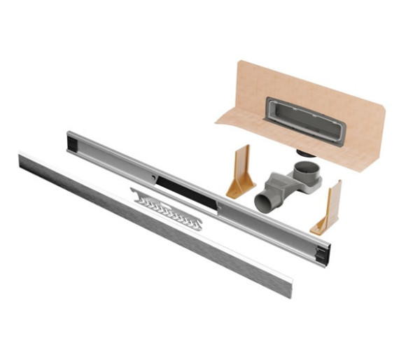 Линейный настенный слив 60 см Huppe AmbianCE матовый. Фото 2