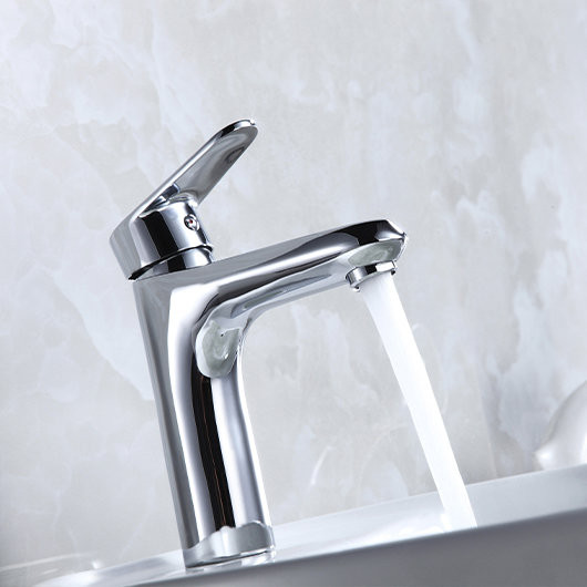 LM0306C "POINT" Смеситель для умывальника монолитный, хром. Фото 5