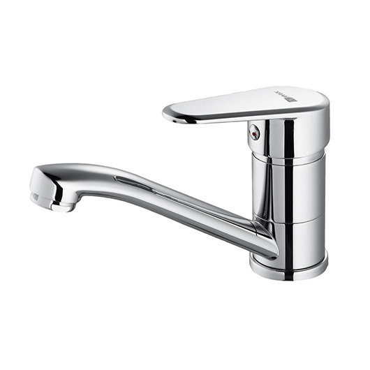 LM0307C "POINT" Смеситель для умывальника с поворотным изливом, хром. Фото 2