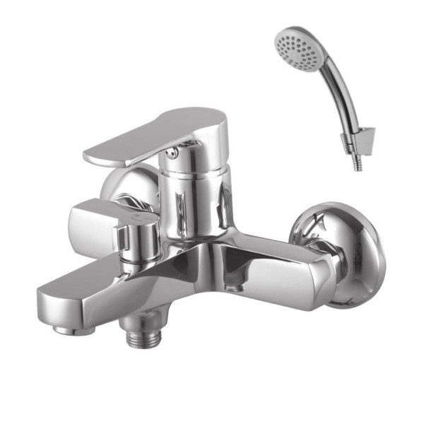 LM1512C "plus GRACE" Смеситель для ванны с коротким изливом, дивертор с керамическими пластинами, с. Фото 2