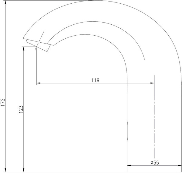 LM4652CE "PROJECT" Смеситель для умывальника, сенсорный, хром. Фото 2