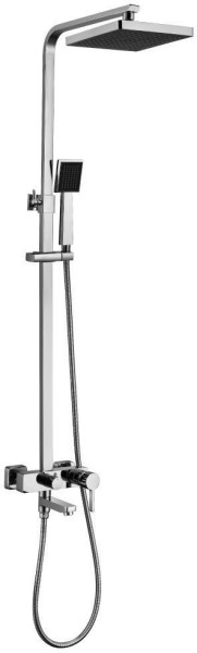 LM7004C "TROPIC" Смеситель для ванны с верхней душевой лейкой "Тропический дождь", 1-функциональной. Фото 1